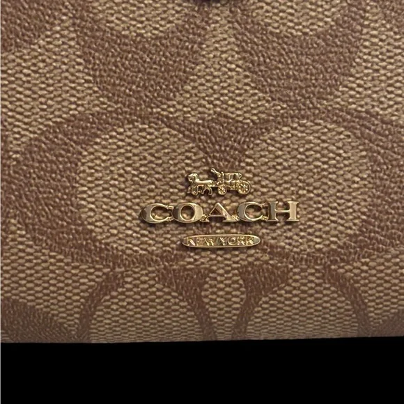 Coach Signature Canvas Bifold Wallet Pristine - Picture 2 of 15